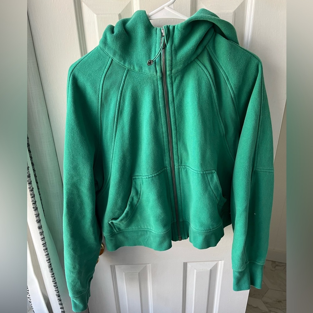 Lululemon | Green Scuba Full Zip